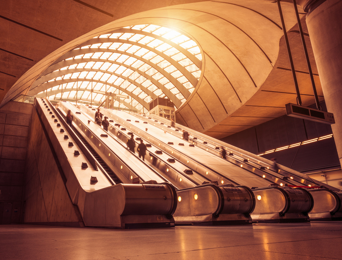 Tube Station Canary Wharf